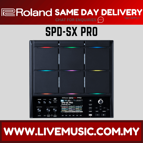 Roland SPD-SX PRO Sampler Percussion Pad (SPDSX / SPDSXPro )