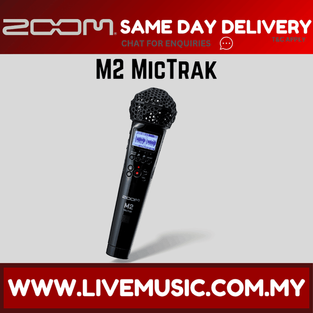 Zoom M2 MicTrak 2-channel 32-bit Portable Recorder ( M-2 / M 2 )