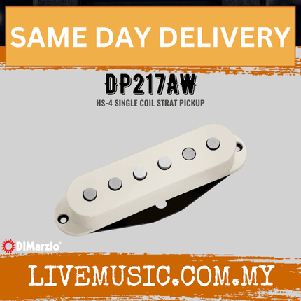 DiMarzio DP217AW Hs-4 Pickup - Aged White (DP217-AW/DP217 AW)