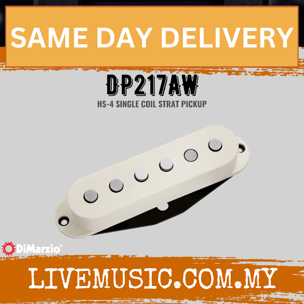 DiMarzio DP217AW Hs-4 Pickup - Aged White (DP217-AW/DP217 AW)