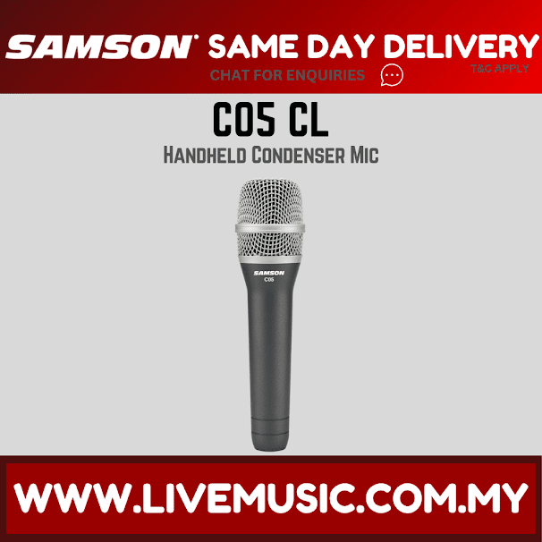 Samson C05 CL Handheld Condenser Microphone (C05CL/C05-CL)