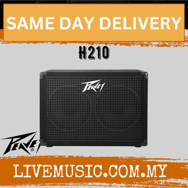 Peavey Headliner 210 - 400 watt 2x10 inch Bass Amp Cabinet (H210)