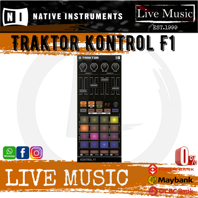 Native Instruments Traktor Kontrol F1 Remix Deck Controller