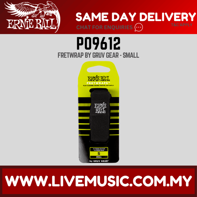 Ernie Ball 9612 Fret Wrap by Gruv Gear, Small