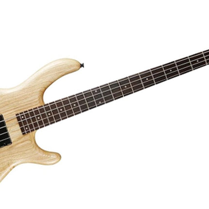 Cort Action DLX AS 4-String Bass Guitar Jatoba Fretboard with Bag - Open Pore Natural