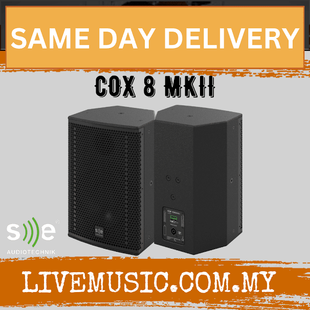 Se Audiotechnik COX 8 MKII Passive Speaker - Black (COX-8 COX8)