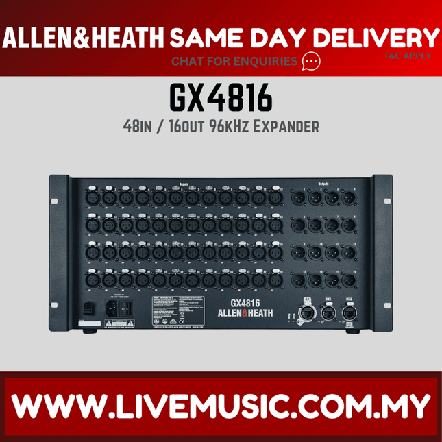 Allen & Heath GX4816 48x16 Portable GX Expander ( GX-4816 / GX 4816 )