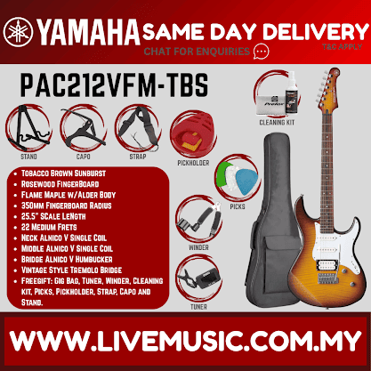 Yamaha PAC212VFM Pacifica Electric Guitar - ( PAC 212VFM / PAC-212VFM )