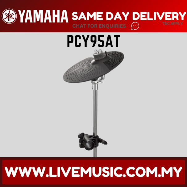 Yamaha PCY95AT 10' inch Digital Drum Cymbal Pad (PCY-95AT PCY 95AT)