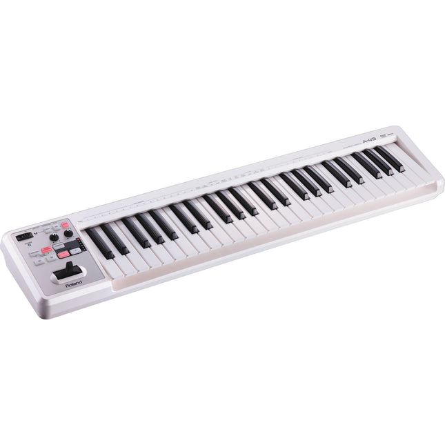 Roland A-49 49-Keys MIDI Keyboard Controller with USB Cable - White (A49)