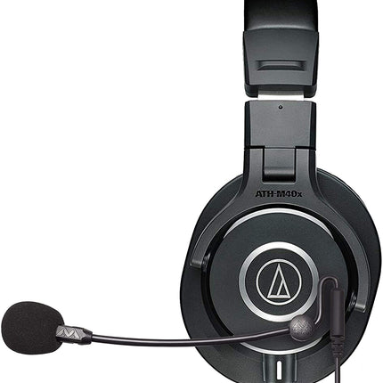 Audio Technica ATH-M40x Professional Studio Monitor Headphone - Black (Audio-Technica ATH M40X)