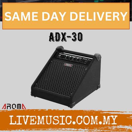 AROMA ADX30 Drum Amplifier 30watts  Active Speaker ( ADX-30 / ADX 30 )