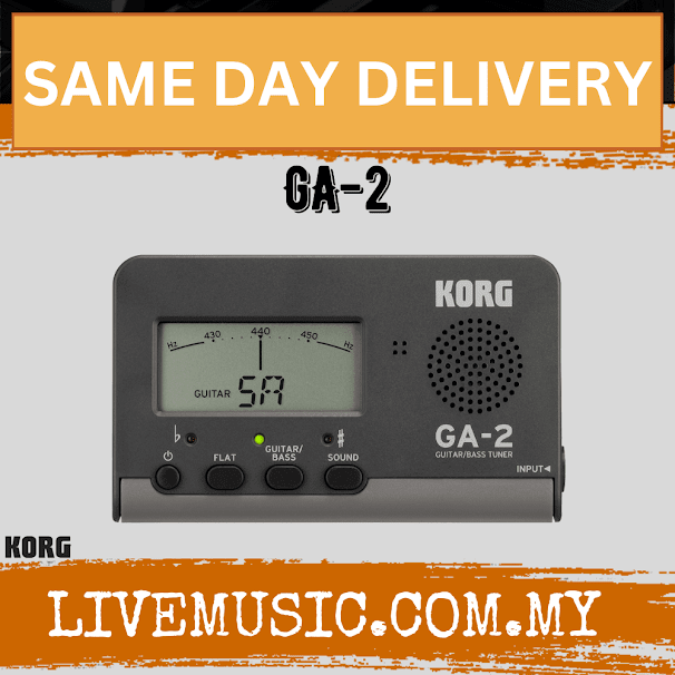 Korg GA-2 Guitar and Bass Tuner (GA2)