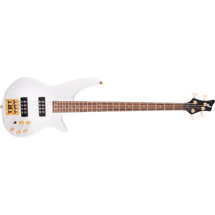 Jackson JS Series Spectra JS3 Bass Guitar Laurel Fretboard - Snow White (JS-3/JS 3)