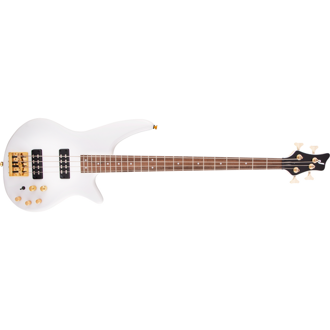 Jackson JS Series Spectra JS3 Bass Guitar Laurel Fretboard - Snow White (JS-3/JS 3)