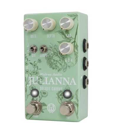 Walrus Audio Julianna Stereo Chorus/Vibrato Guitar Effects Pedal, Floral Series 2024
