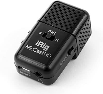 IK Multimedia iRig Mic Cast HD Dual-sided Digital Voice Microphone