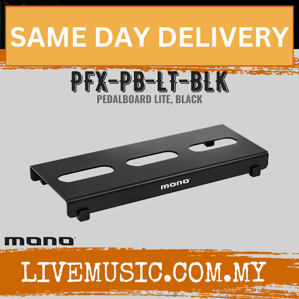 Mono Pedalboard Lite - Black (PFX-PB-LT-BLK)