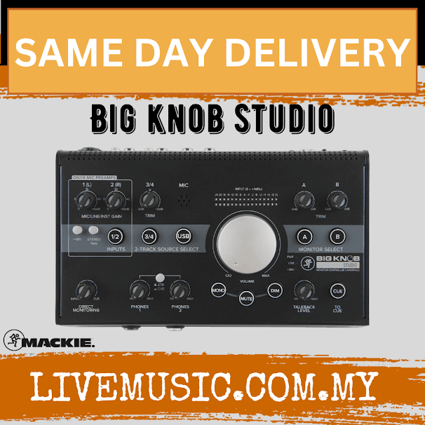 Mackie Big Knob Studio 3x2 Studio Monitor Controller