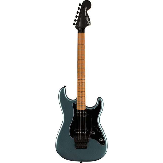 Squier Contemporary Stratocaster HH Floyd Rose Electric Guitar - Gunmetal Metallic