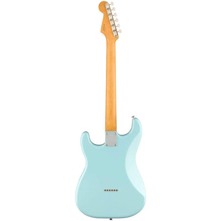 Fender Noventa Stratocaster Electric Guitar, Maple Fretboard - Daphne Blue