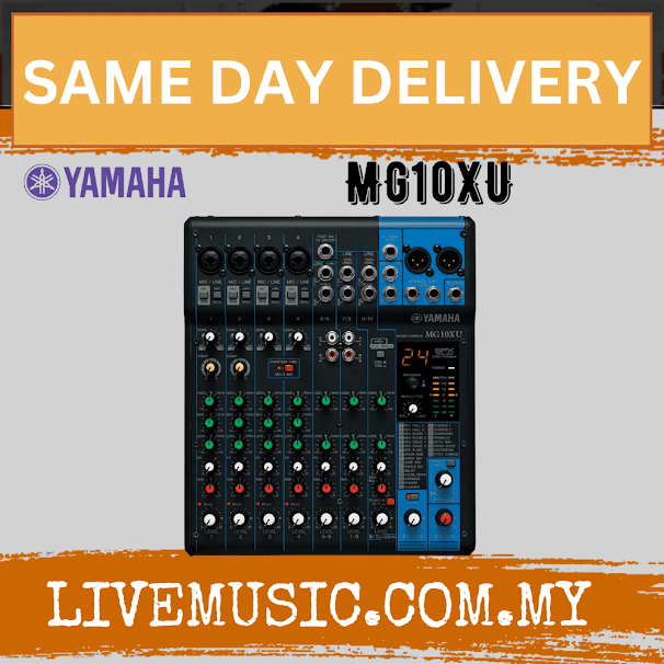 Yamaha MG10XU 10-Channel Mixer and Effects (MG 10XU)