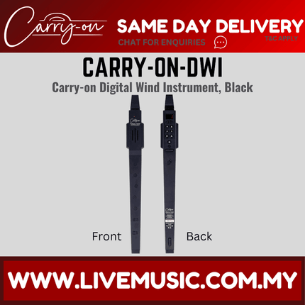 Blackstar CARRY-ON-DWI-BK Digital Wind Instrument – Black ( CARRY ON DWI CARRYONDWI )