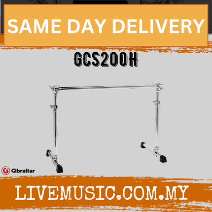 Gibraltar GCS200H Chrome Series Height Adjustable Straight Drum Rack
