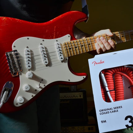 Fender Original Series Coil Cable, 30ft - Red