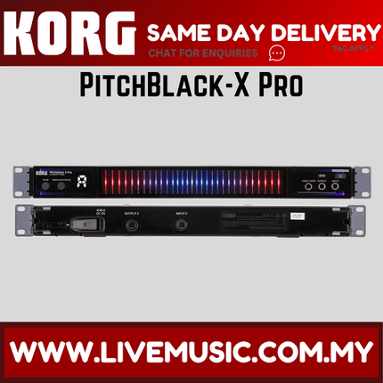 Korg Pitchblack X Pro Rackmount Tuner ( Pitchblack X Pro / Pitchblack X Pro )