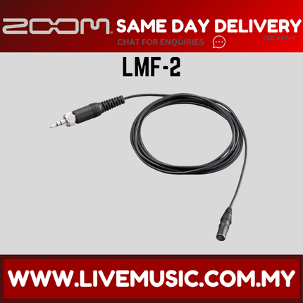 Zoom LMF-2 Lavalier Microphone (LMF2 / LMF 2)