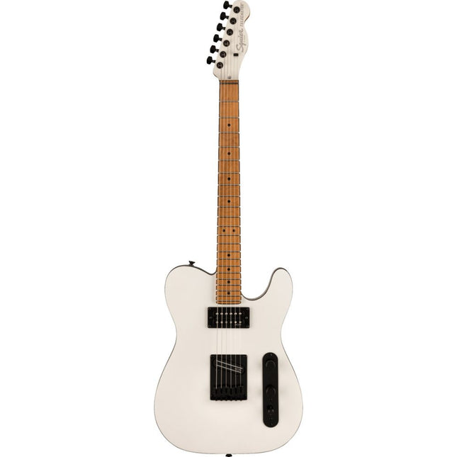 Squier Contemporary Telecaster Electric Guitar, Roasted Maple Fretboard - Pearl White