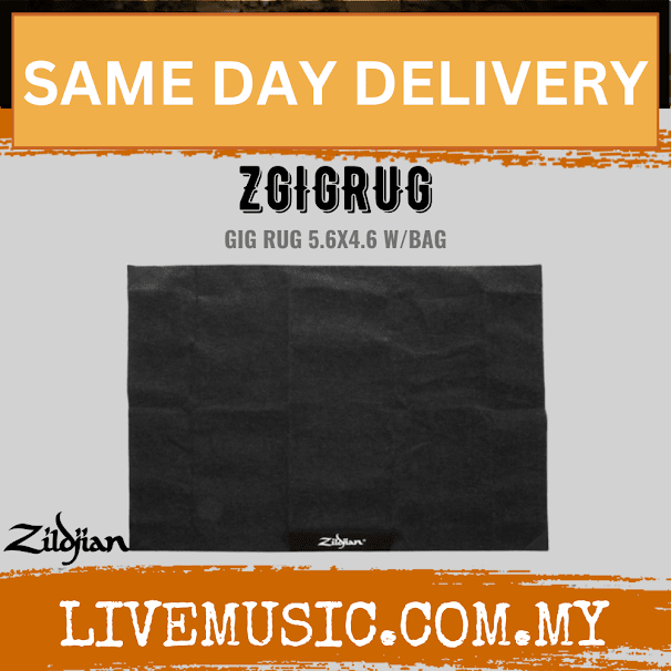 ZILDJIAN GIG RUG 5.6X4.6 W/BAG ( ZILZGIGRUG )