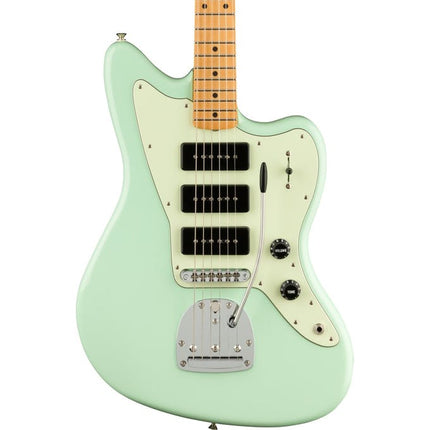 Fender Noventa Jazzmaster Electric Guitar, Maple Fretboard - Surf Green