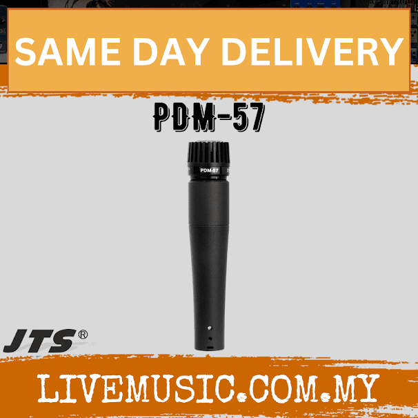 JTS PDM-57 Dynamic Microphone For Instrument ( PDM 57 / PDM57 )