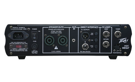 Peavey MiniMega 1000-Watt Lightweight Bass Head (Mini Mega/Mini-Mega)