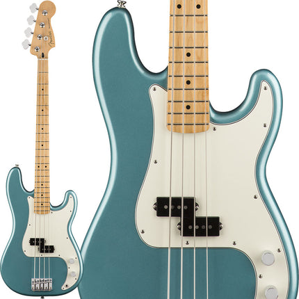Fender Player Precision Bass Electric Guitar, Maple Fretboard - Tidepool