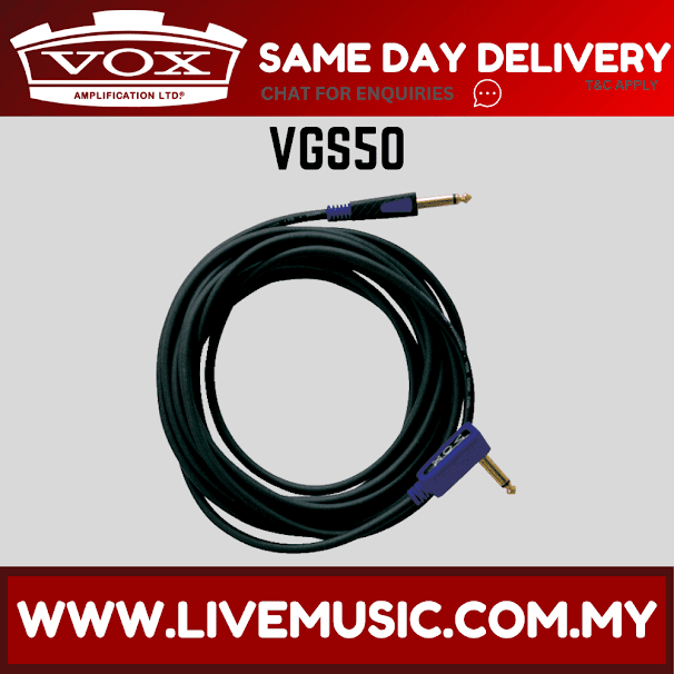 Vox VGS50 - 5M Standard Guitar Cable (VGS-50/VGS 50)