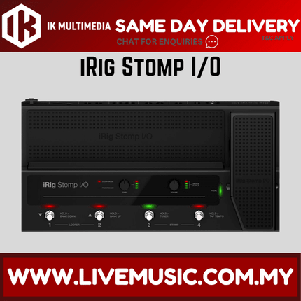 IK Multimedia iRig Stomp I/O
