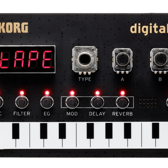 Korg NTS-1 (Nu:Tekt) Monophonic DIY Synthesizer Module Kit With Assembly Tool (NTS1)