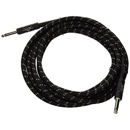 Fender Custom Shop Performance Series 20ft Instrument Cable - Black Tweed