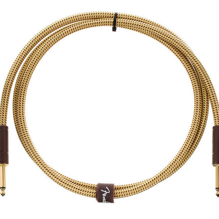 Fender Deluxe Series Instrument Cable, 5ft - Tweed