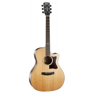 Cort GA5F-BW - Grand Regal Acoustic Guitar with Gig Bag - Natural Satin (GA5F BW/GA5FBW)