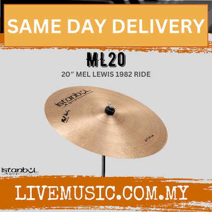 Istanbul Agop ML20 20" Mel Lewis Ride Cymbal ( ML-20 / ML20 )