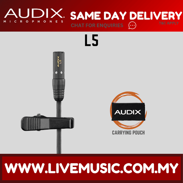 Audix L5 Micro-Sized Lavalier Microphone ( L-5 / L 5 )