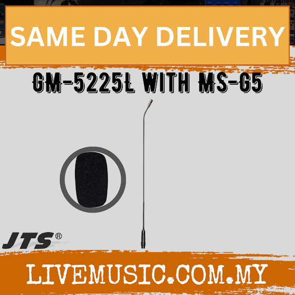 JTS GM-5225L * with MS-G5 25" Gooseneck microphone with LED Indicate
