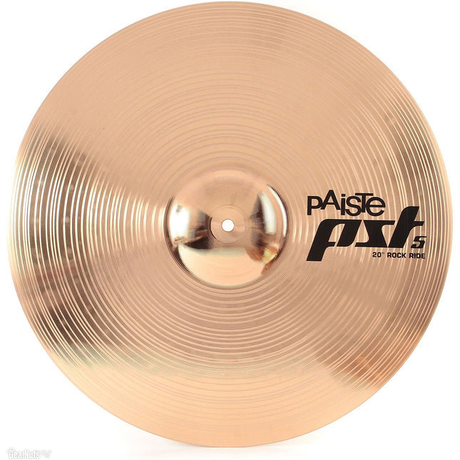 Paiste 20" PST 5 Medium Ride Cymbal - 20 inch (PST5)