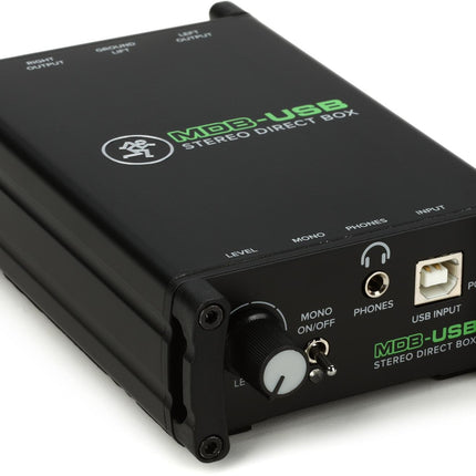Mackie MDB-USB USB Stereo Direct Box DI Box (MDB USB/MDBUSB)