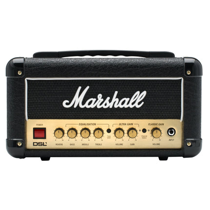 Marshall DSL1HR - 1 Watt Tube Head Guitar Amplifier (DSL1/DSL1-HR)