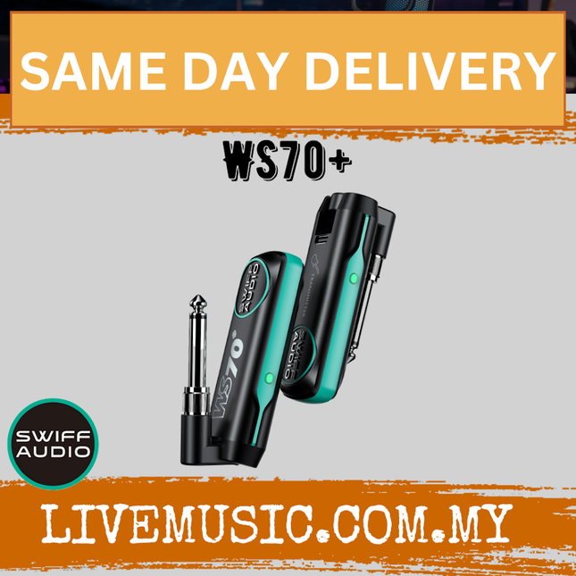Swiff Audio WS70+ Wireless System ( WS70PLUS / WS-70 )